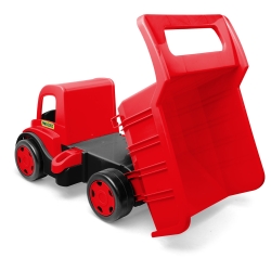 Wader 65110 -  Gigant Truck Wywrotka z Przyczepą zestaw czerwony